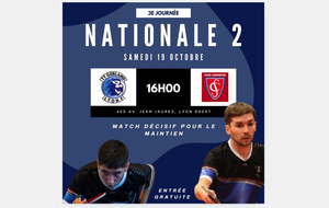 MATCH DE MAINTIEN NATIONALE 2 